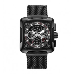 Alexandre Christie AC 3030 Full Black Steel GCBIPBA